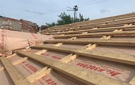 Капитальный ремонт кровли дома по адресу ул. Краснополянская, 9