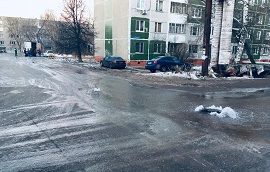 Порыв на трассе ХВС