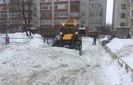 Механизированная уборка придомовых территорий