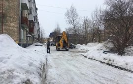 Механизированная уборка придомовых территорий