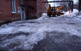 Механизированная уборка придомовых территорий