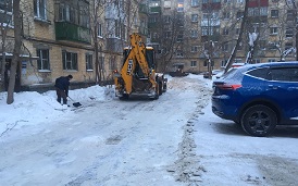 Механизированная уборка придомовых территорий