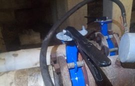 Замена затворов на ОДПУ дома по адресу ул. Нейвинская, 1
