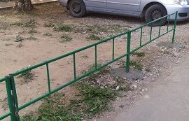 Восстановление ограждения на придомовой территории по адресу ул. Косьвинская, 9