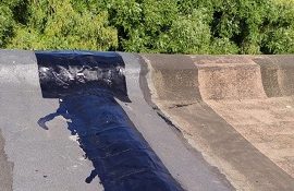 Частичный ремонт кровли дома по адресу ул. Коломенская, 3