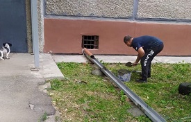 Монтаж водостоков в доме по адресу ул. Коломенская, 19 Монтаж водостоков в доме по адресу ул. Коломенская, 19