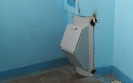 Замена клапанов мусоропровода в доме по адресу ул. Коломенская, 7