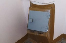 Замена клапанных крышек мусоропровода