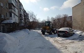 Механизированная уборка придомовых территорий