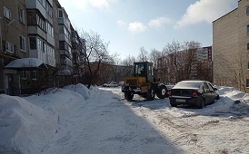 Механизированная уборка придомовых территорий