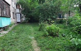 Покос травы на придомовых территориях