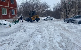 Механизированная уборка придомовых территорий