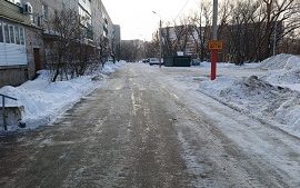 Механизированная уборка придомовых территорий от снега