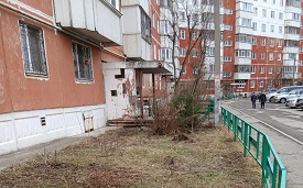 Уборка придомовых территорий
