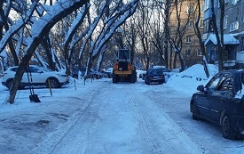 Механизированная уборка придомовых территорий