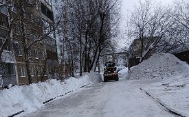 Механизированная уборка придомовых территорий